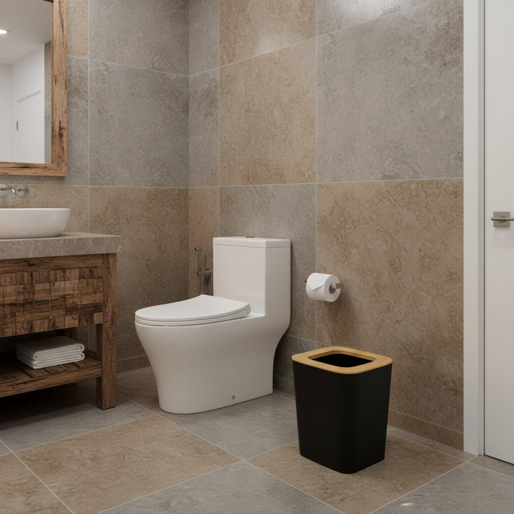 BASURERO PARA BAÑO TRENDY HOME