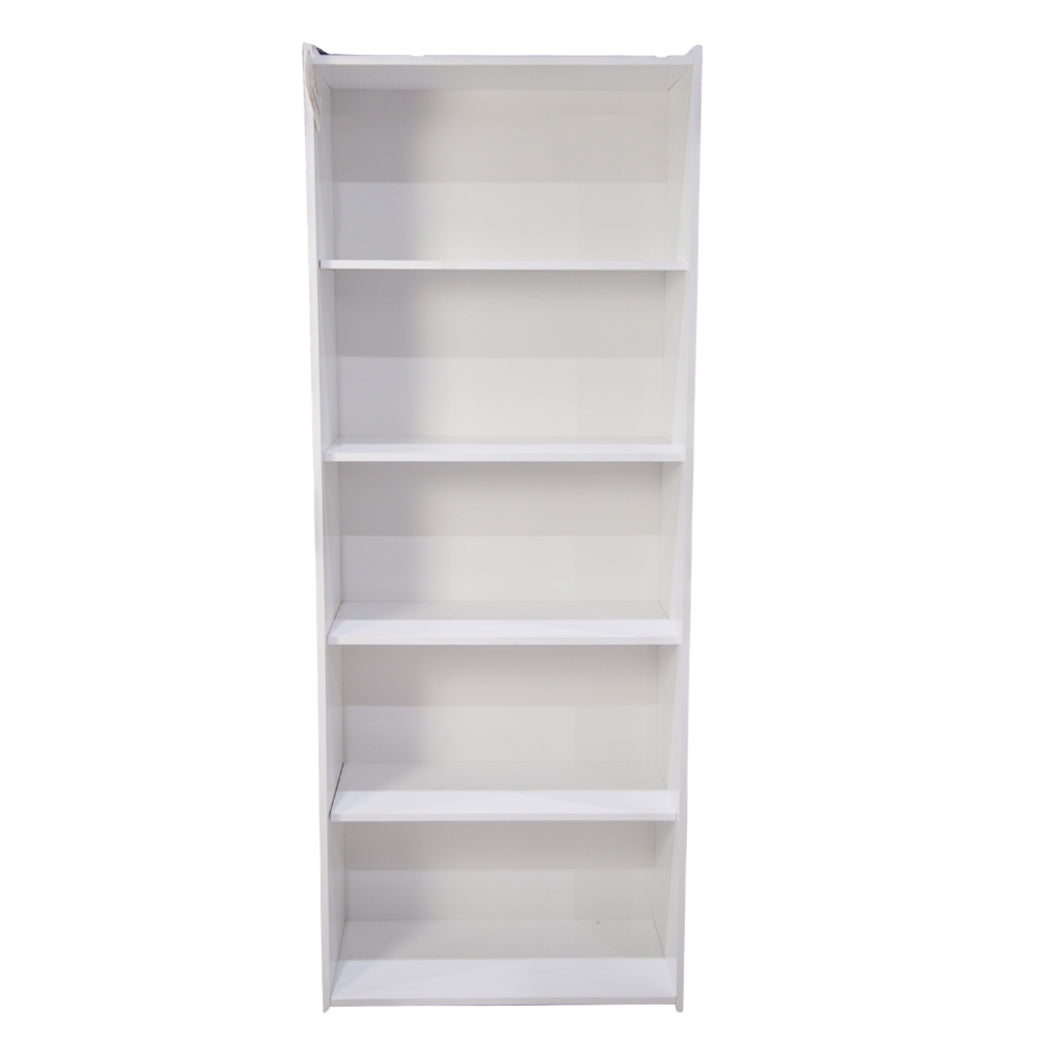 LIBRERO BLANCO MULTIFUNCIONAL 6 REPISAS
