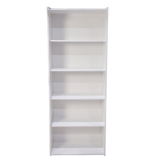 LIBRERO BLANCO MULTIFUNCIONAL 6 REPISAS