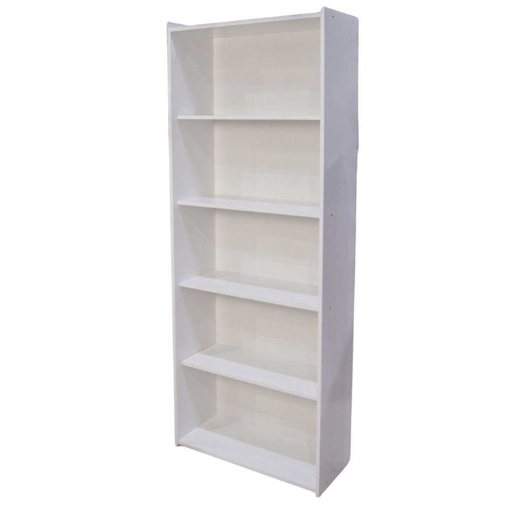 LIBRERO BLANCO MULTIFUNCIONAL 6 REPISAS