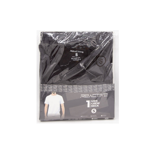 SÚETER CUELLO REDONDO NEGRO TALLA S 1U
