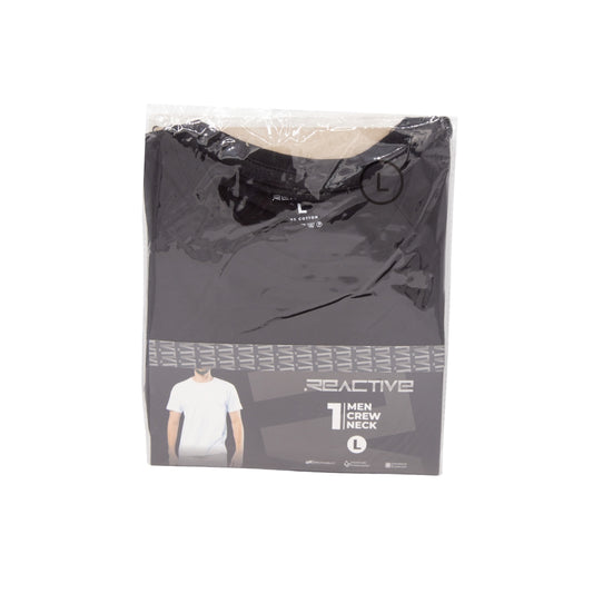 SÚETER CUELLO REDONDO NEGRO TALLA L 1U