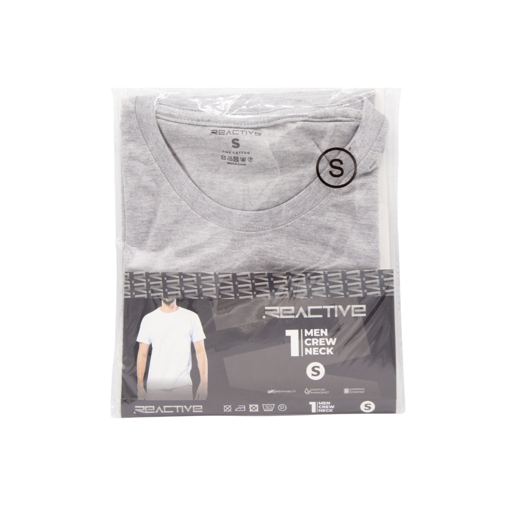 SÚETER CUELLO REDONDO GRIS TALLA S 1U