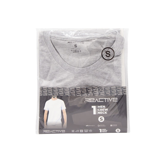 SÚETER CUELLO REDONDO GRIS TALLA S 1U