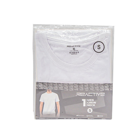 SÚETER CUELLO REDONDO BLANCO TALLA S 1U