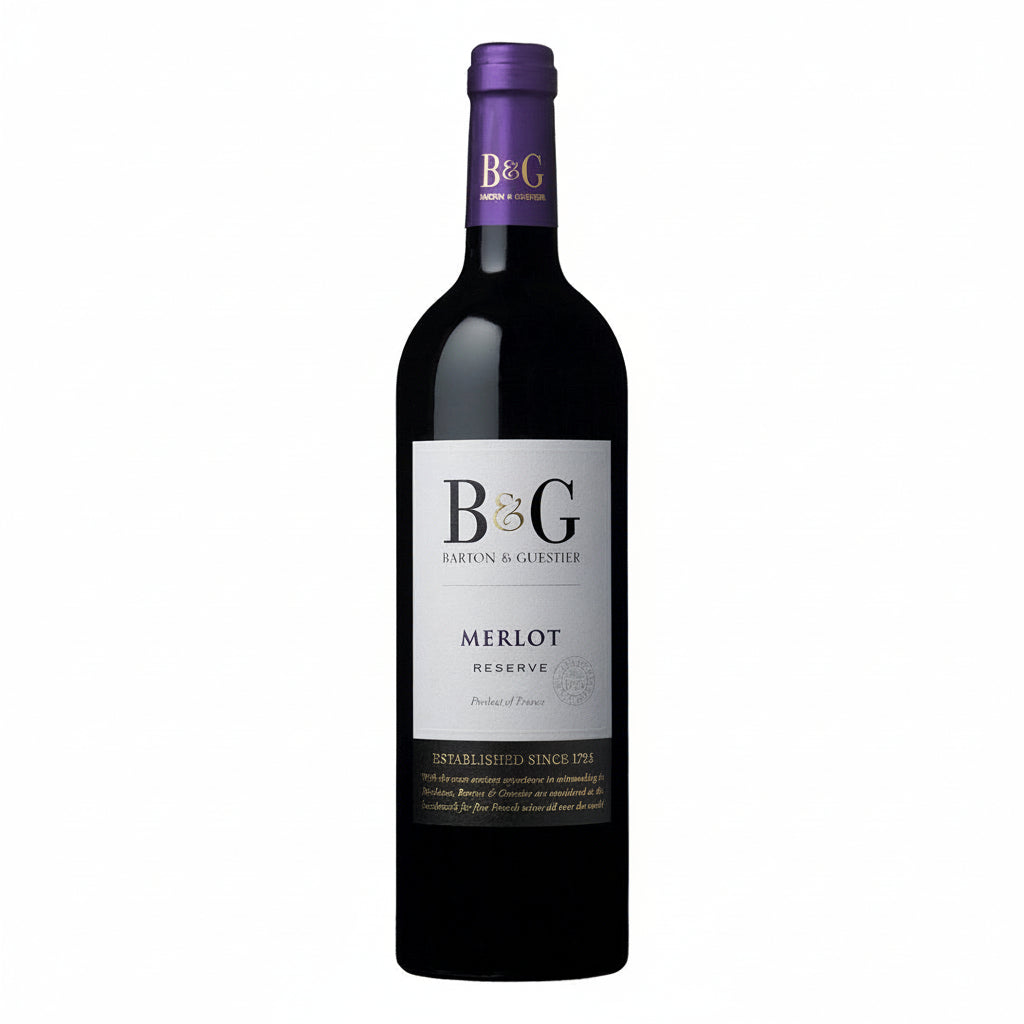 VINO MERLOT RESERVE B&G 750ML