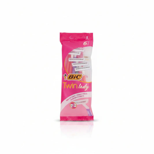 AFEITADORA TWIN LADY SENSITIVE BIC 6U