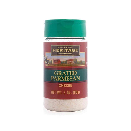 QUESO GRATED PARMESANO HERITAGE 3OZ