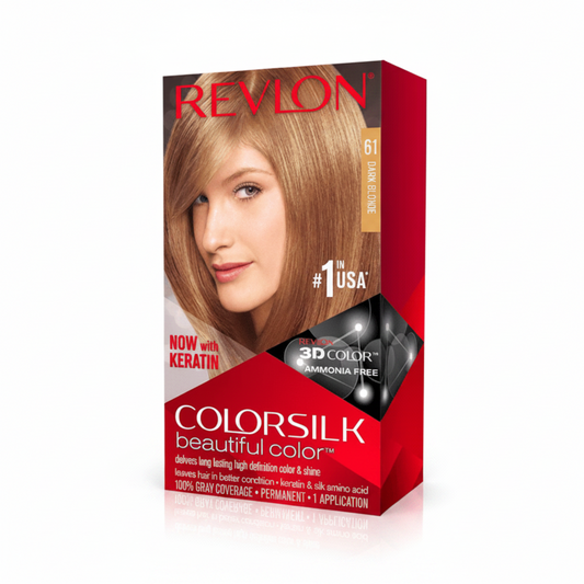 TINTE COLORSILK RUBIO OSCURO 61 REVLON