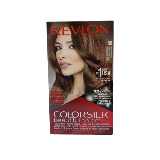 COLORSILK CASTAÑO CLARO CENIZO REVLON