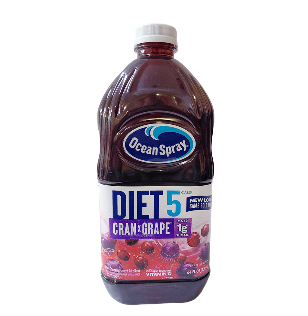 JUGO DIET ARÁNDANO/UVA OCEAN SPRAY 64OZ