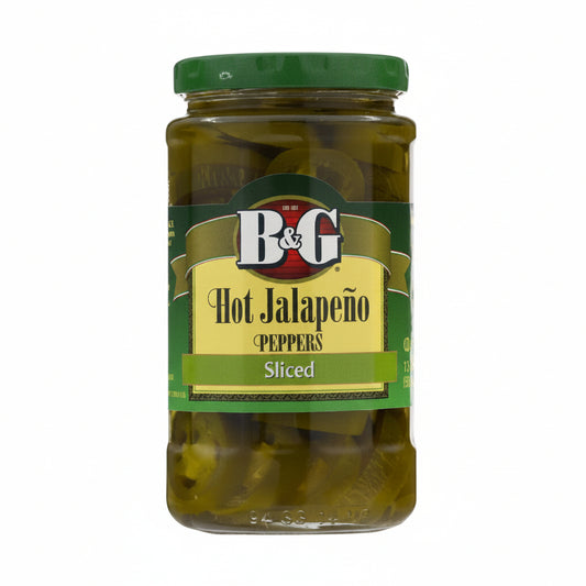 JALAPEÑOS EN REBANADAS B&G 12OZ