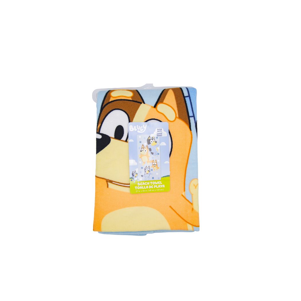 TOALLAS PARA BAÑO BLUEY