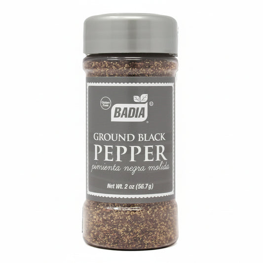 PIMIENTA NEGRA MOLIDO BADIA 2OZ