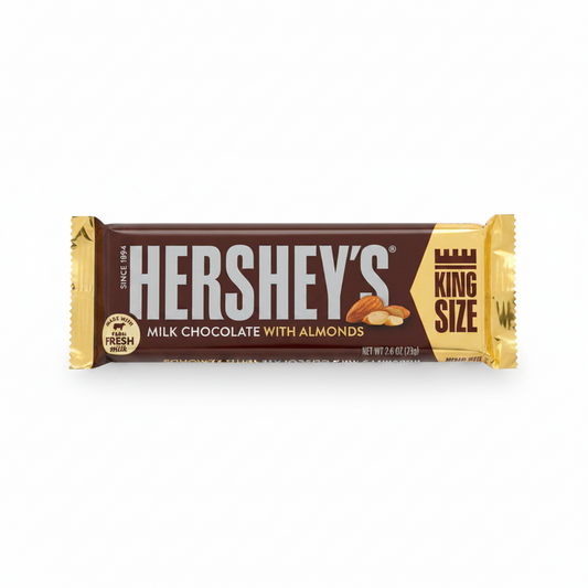 CHOCOLATE ALMOND KING HERSHEY'S 2.6OZ