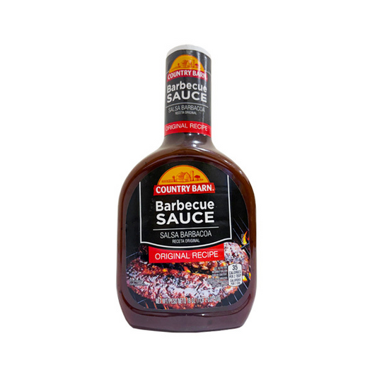 SALSA BBQ ORIGINAL COUNTRY BARN 18OZ