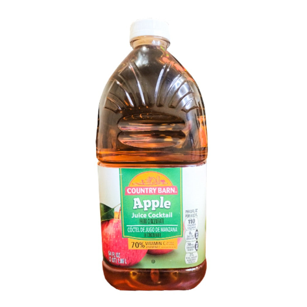 JUGO DE MANZANA COUNTRY BARN 64OZ