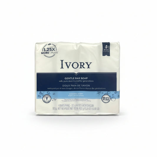 JABÓN BARRA IVORY 4U 113GR
