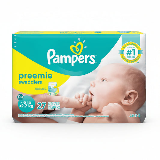 PAÑALES DESECHABLES PREMATURO 27U