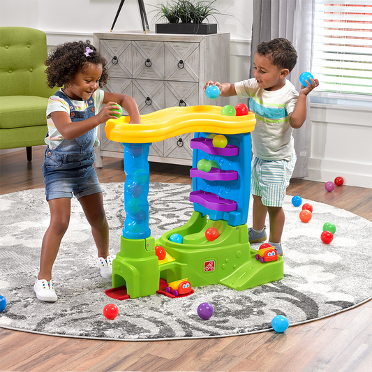 TORRE DE ACTIVIDADES CON PELOTAS STEP2