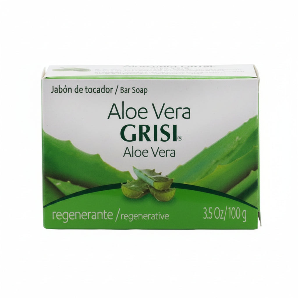 JABÓN TOCADOR DE ALOE GRISI 100GR