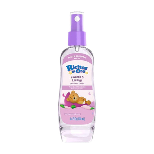ACEITE PARA BEBÉ LAVANDA Y LECHUGA 100ML