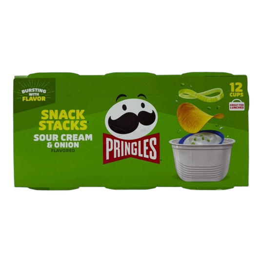 12PACK PAPITAS SOUR CREAM PRINGLES 19GR