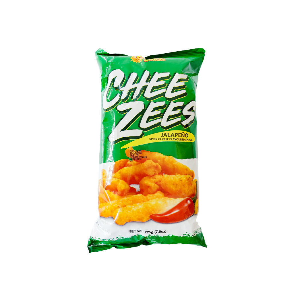 CHEEZEES JALAPENO SUNSHINE 225GR