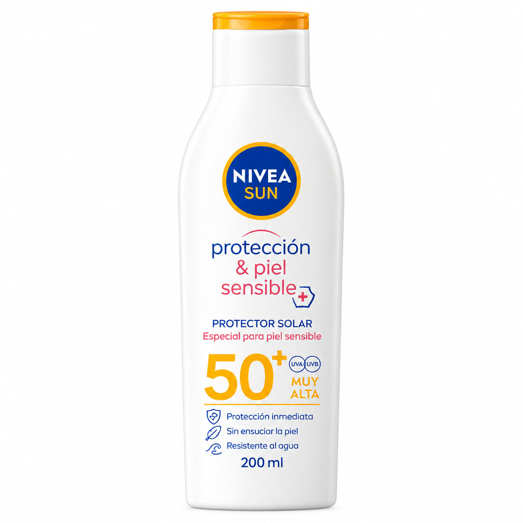 BLOQUEADOR SOLAR PIEL SENSIBLE NIVEA 200ML
