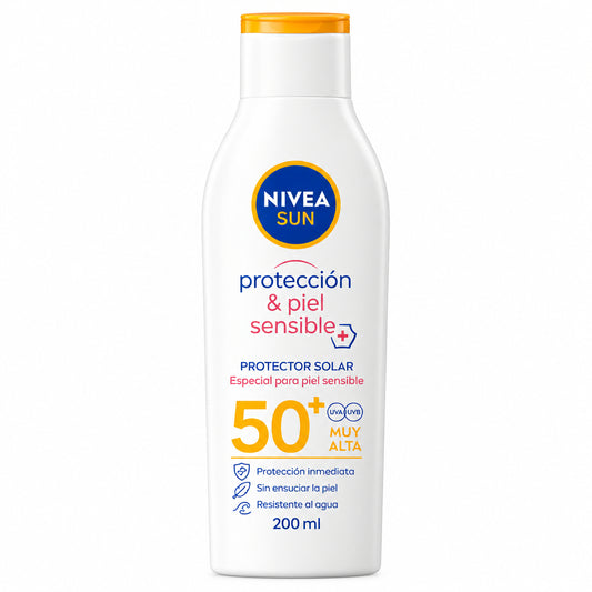 BLOQUEADOR SOLAR PIEL SENSIBLE NIVEA 200ML