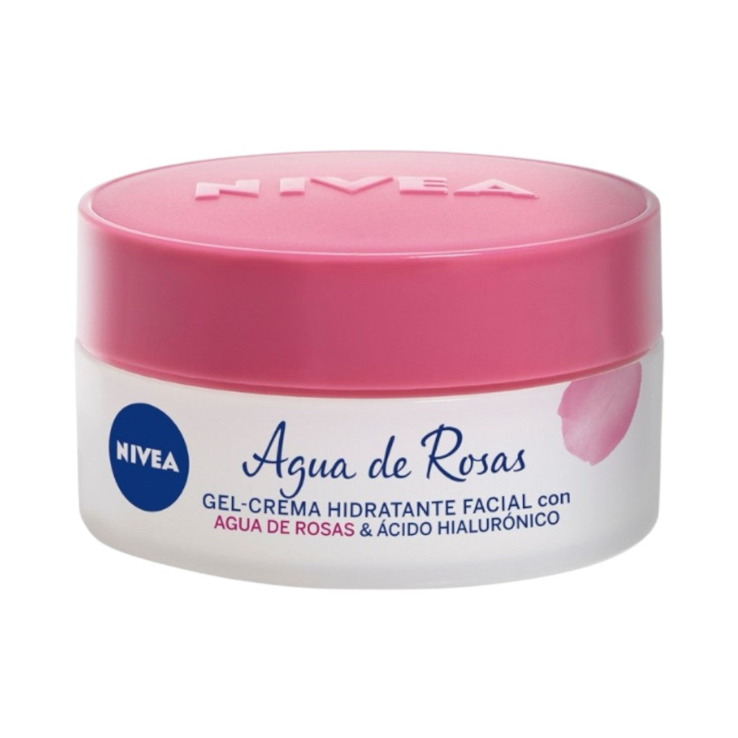 CREMA FACIAL GEL AGUA DE ROSAS NIVEA 50ML