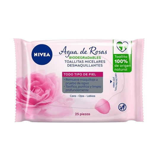 TOALLITA AGUA DE ROSAS FACE