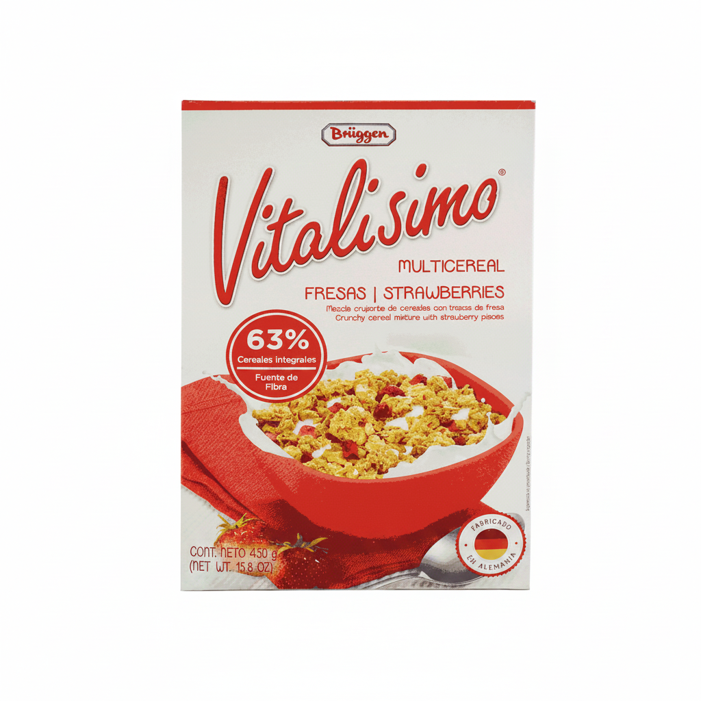MULTCEREAL FRESAS VITALISIMO 450GR