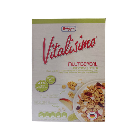 MULTICEREAL MANZANAS VITALISIMO 450GR