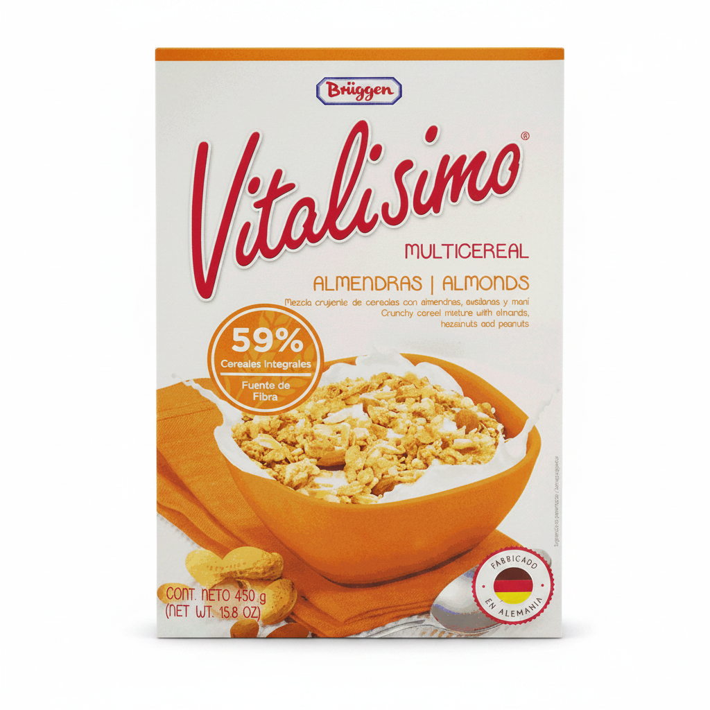 MULTICEREAL ALMENDRAS VITALISIMO 450GR