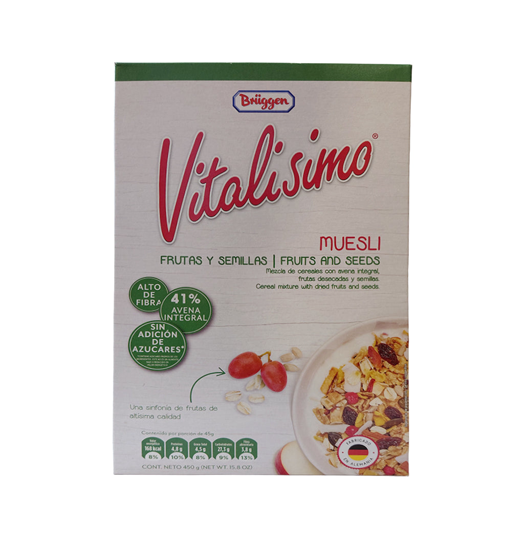 VITALISIMO FRUTAS Y SEMILLAS 450GR