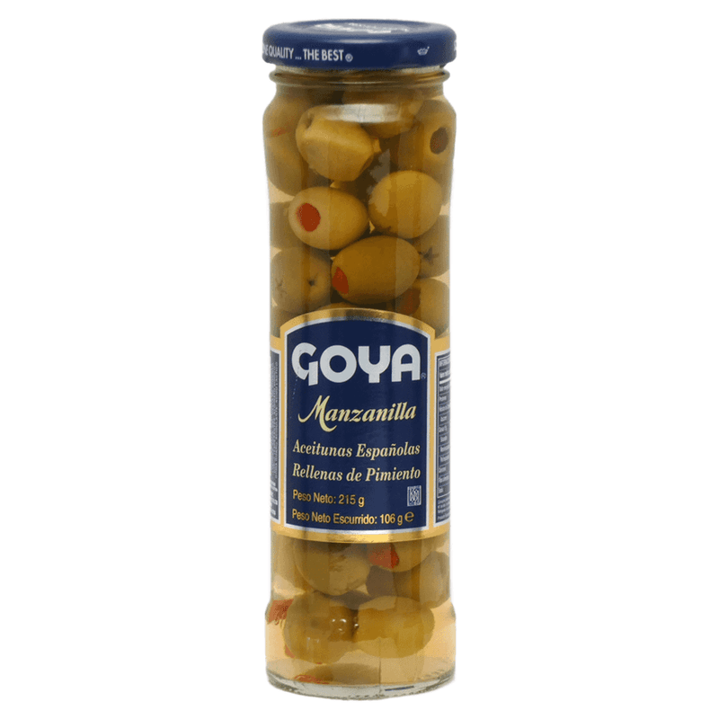 ACEITUNA RELLENA PIMENTON GOYA 215GR