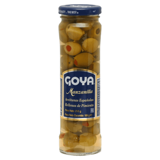 ACEITUNA RELLENA PIMENTON GOYA 215GR