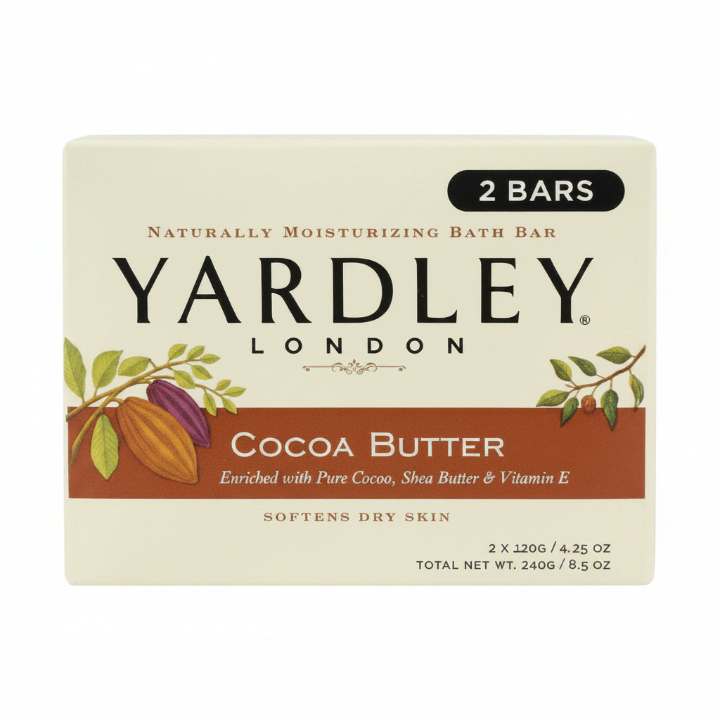 JABÓN YARDLEY COCOA BUTTER 2U 4.25OZ