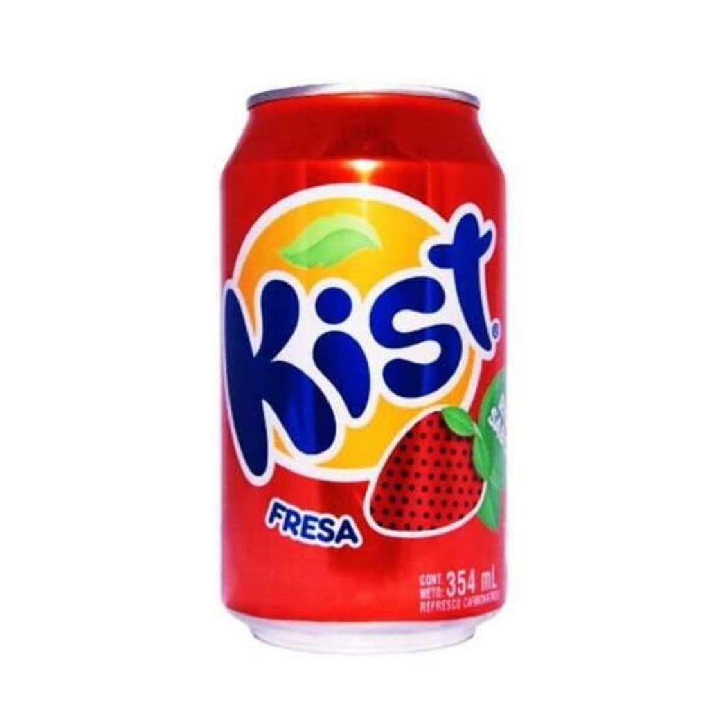 GASEOSA FRESA LATA KIST 12OZ