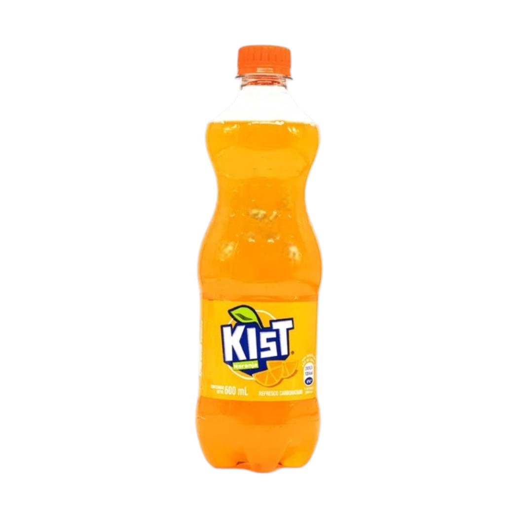 GASEOSA DE NARANJA PET KIST 600ML