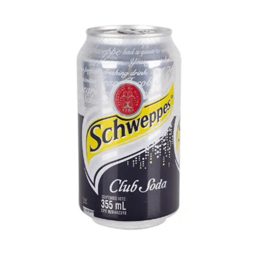 CLUB SODA SCHWEPPES LATA POLAR 12OZ