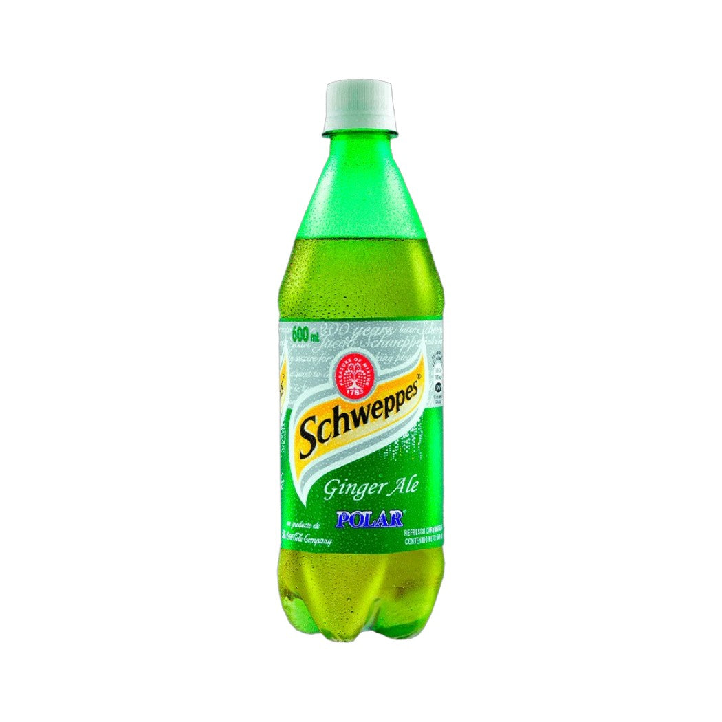 GASEOSA GINGER AL PET SCHWEPPES 600ML