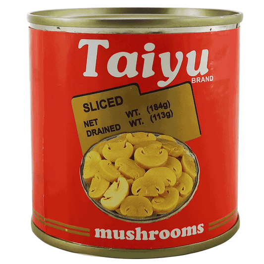 MUSHROOMS SLICED TAIYU 8OZ