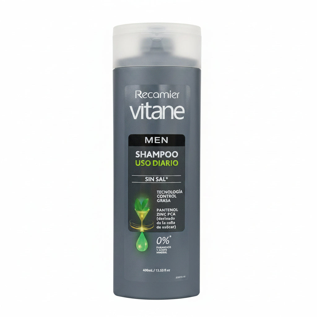 SHAMPOO USO DIARIO MEN VITANE 400ML