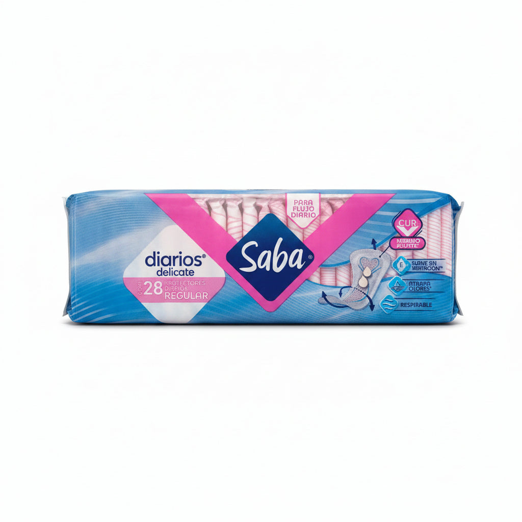 PROTECTORES DIARIOS REGULAR SABA 28U