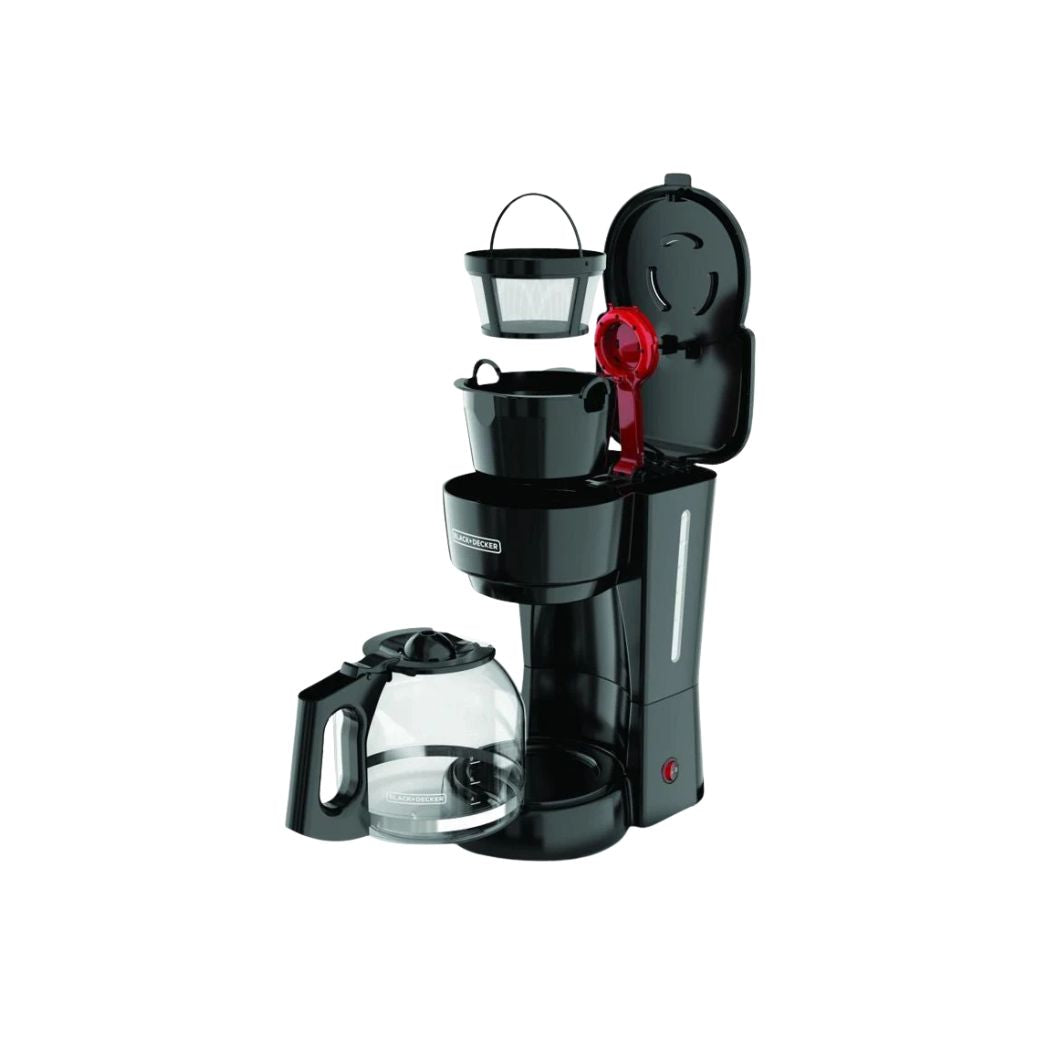 CAFETERA NEGRA 12 TAZAS BLACK & DECKER