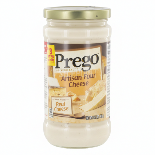 SALSA DE QUESO BLANCO PREGO 14.5OZ