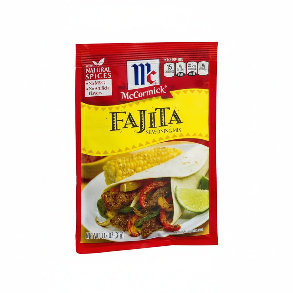 MEZCLA MIX FAJITAS MCCORMICK 31GR