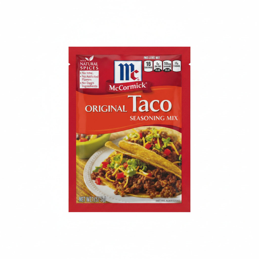 MEZCLA ORIGINAL TACO MCCORMICK 28GR